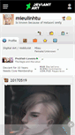 Mobile Screenshot of mieulinhtu.deviantart.com