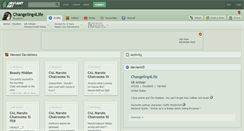Desktop Screenshot of changeling4life.deviantart.com