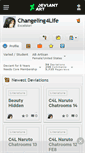 Mobile Screenshot of changeling4life.deviantart.com