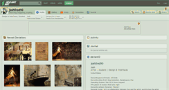 Desktop Screenshot of joshfred90.deviantart.com