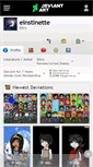 Mobile Screenshot of einstinette.deviantart.com