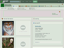 Tablet Screenshot of jkokoszka.deviantart.com
