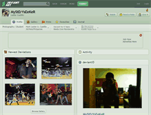 Tablet Screenshot of mysteryseeker.deviantart.com