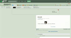 Desktop Screenshot of gamegal101.deviantart.com