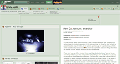 Desktop Screenshot of lonely-waltz.deviantart.com