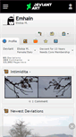 Mobile Screenshot of emhain.deviantart.com