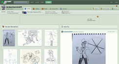 Desktop Screenshot of brokenhero0409.deviantart.com