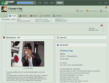 Tablet Screenshot of i-swear-i-say.deviantart.com