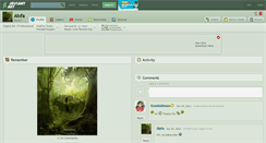 Desktop Screenshot of aiofa.deviantart.com