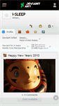 Mobile Screenshot of i-sleep.deviantart.com