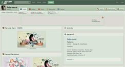Desktop Screenshot of fede-moral.deviantart.com