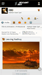 Mobile Screenshot of hki.deviantart.com