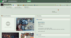 Desktop Screenshot of ghost-inferno.deviantart.com