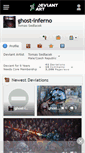 Mobile Screenshot of ghost-inferno.deviantart.com