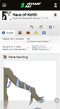 Mobile Screenshot of haus-of-keith.deviantart.com