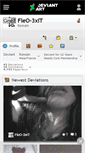 Mobile Screenshot of fleo-3xit.deviantart.com