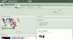 Desktop Screenshot of haruse-x-kuroyuri.deviantart.com