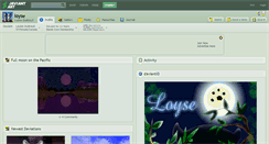 Desktop Screenshot of loyse.deviantart.com
