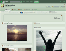 Tablet Screenshot of kikitakeursoul.deviantart.com