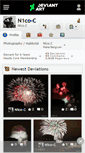Mobile Screenshot of n1co-c.deviantart.com