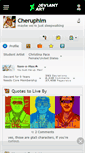 Mobile Screenshot of cheruphim.deviantart.com