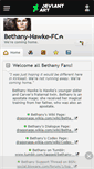 Mobile Screenshot of bethany-hawke-fc.deviantart.com