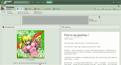 Desktop Screenshot of kurazao.deviantart.com