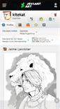 Mobile Screenshot of kitekat.deviantart.com