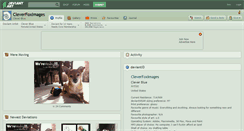 Desktop Screenshot of cleverfoximages.deviantart.com