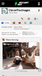 Mobile Screenshot of cleverfoximages.deviantart.com
