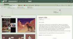 Desktop Screenshot of gleadless.deviantart.com