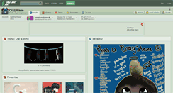 Desktop Screenshot of crazyhane.deviantart.com