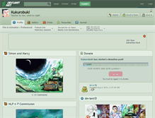 Tablet Screenshot of kukurobuki.deviantart.com