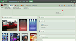 Desktop Screenshot of krizlx.deviantart.com