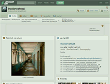 Tablet Screenshot of incolorwetrust.deviantart.com