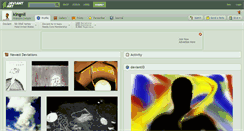Desktop Screenshot of kingnii.deviantart.com