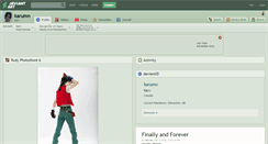Desktop Screenshot of karumn.deviantart.com