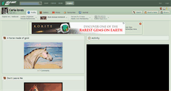 Desktop Screenshot of carla-loves.deviantart.com