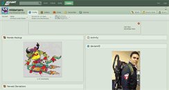 Desktop Screenshot of misterzero.deviantart.com