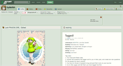 Desktop Screenshot of hydeshin.deviantart.com