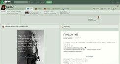 Desktop Screenshot of candilh.deviantart.com