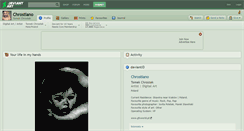 Desktop Screenshot of chrostiano.deviantart.com