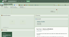 Desktop Screenshot of deidara-chanbot.deviantart.com