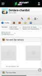 Mobile Screenshot of deidara-chanbot.deviantart.com