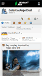 Mobile Screenshot of celestialangeldust.deviantart.com