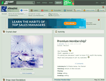 Tablet Screenshot of alinschki.deviantart.com