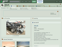 Tablet Screenshot of dotcult.deviantart.com