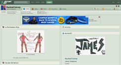 Desktop Screenshot of nuclearconvoy.deviantart.com