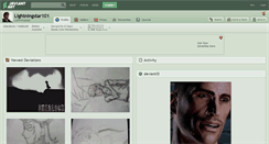Desktop Screenshot of lightningstar101.deviantart.com