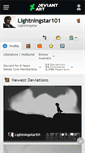 Mobile Screenshot of lightningstar101.deviantart.com